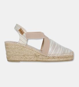 Toni Pons Terra-zr Cotton Blend Mid-wedge Closed-toe Sandal, Packshot View