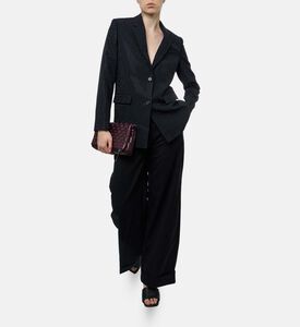 The Kooples All-over Rhinestone Structured Blazer, Model View