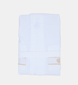 Gold New Logo Cotton Bathrobe