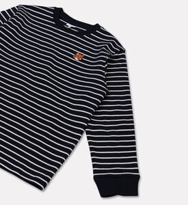 Maison Kitsune Ts Stripped, Packshot View