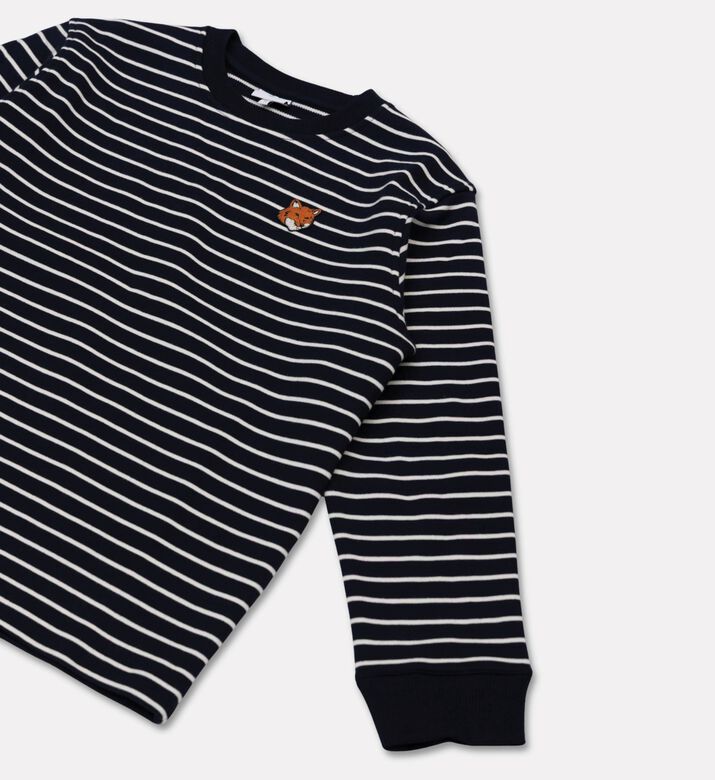 Maison Kitsune Ts Stripped, Packshot View