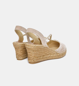 صندل بسير خلفي رفيع بأحجار الراين