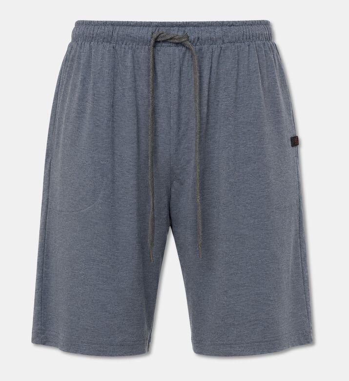 Derek Rose Cotton Loose Fit Drawstring Shorts, Dark-grey, Xl, Packshot View