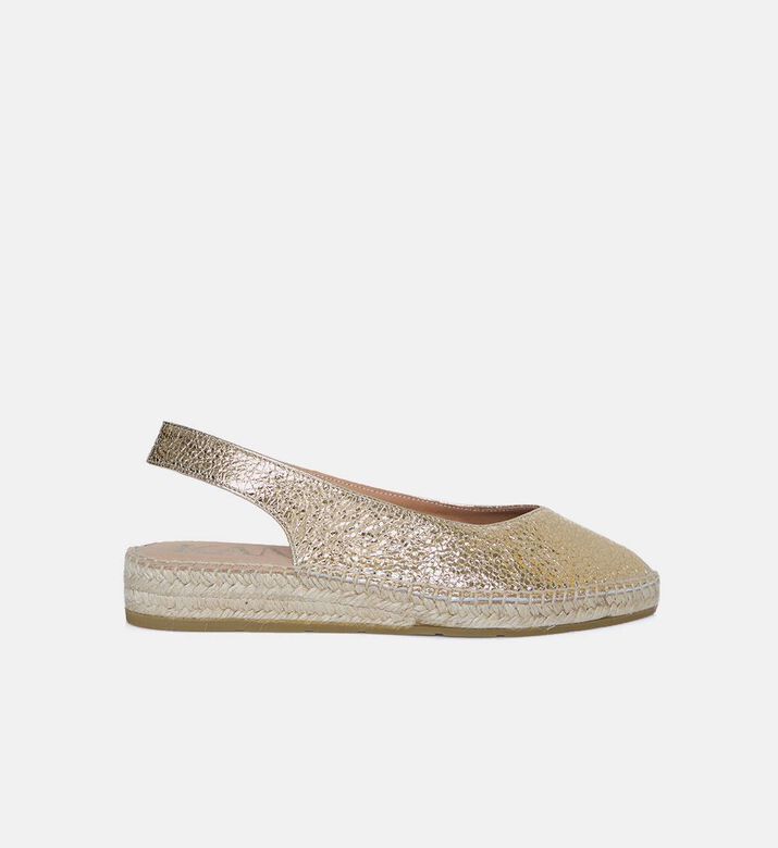 Silver Slingback Slippers