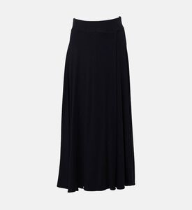 Ines Pleated Flared Skirt
