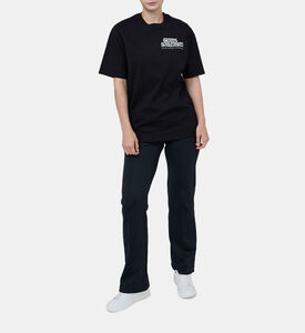 تيشيرت قطن بأكمام قصيرة