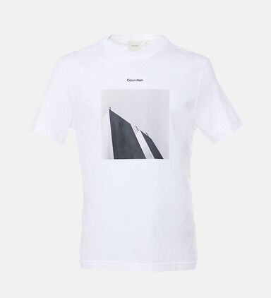 City Photo Print Cotton T-shirt