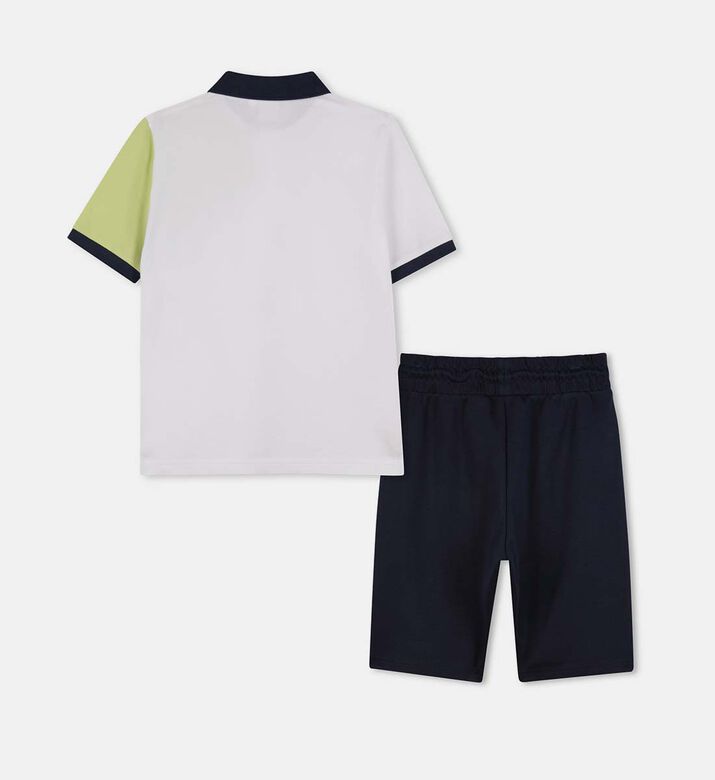 Short-sleeve Logo-print Set