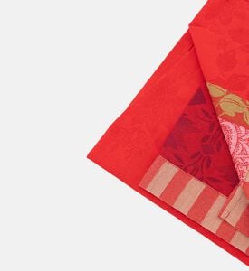 Jacquard Gipsy Cotton Apron, Red, Packshot View