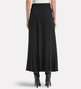 Luisa Spagnoli Favoloso Pleated High-waisted Maxi Skirt, Model View