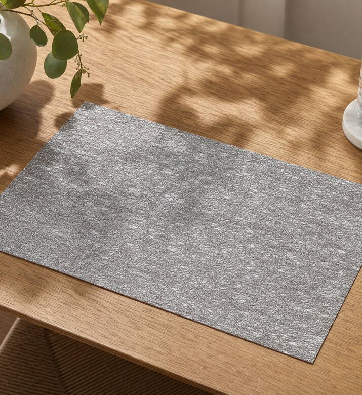 Chilewich Metallic Lace Rectangular Placemat, Model View