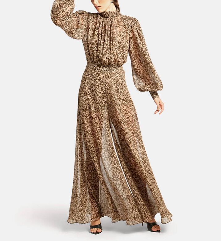 جمبسوت بطبعة جلد نمر بطيات