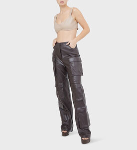 Wide-legged Vegan Cargo Pants