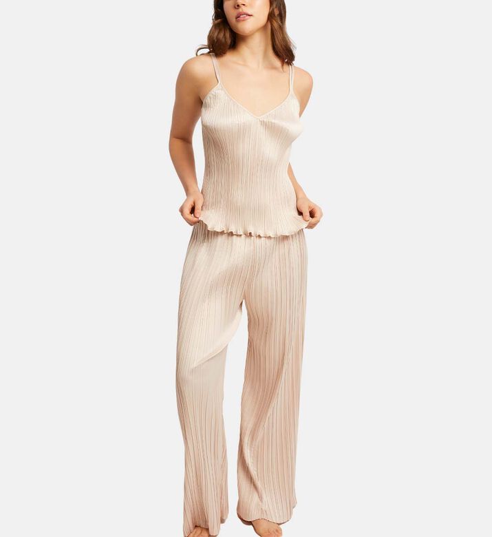 Or Pleated Pajama Set