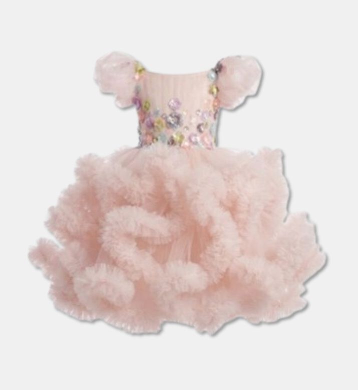 Lelyte Bliss Silk Lace Dress, Packshot View