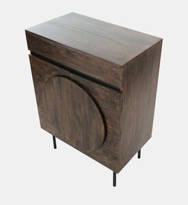 Home Deco and More Delphine Wooden Bar Cabinet, Packshot View