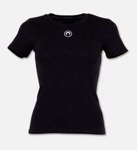 Marine Serre Cotton Moon-print T-shirt, Packshot View