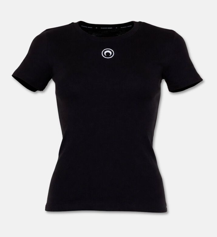 Marine Serre Cotton Moon-print T-shirt, Packshot View