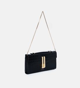 Croc-embossed Rectangular-shape Croc-embossed Rectangular-shape