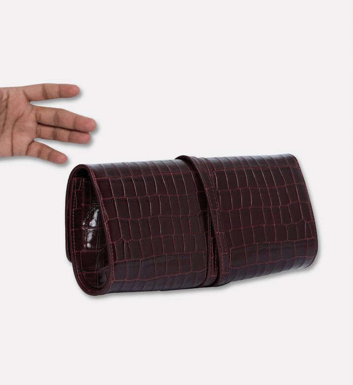 Liffner Bag Belted, Burgundy, Packshot View