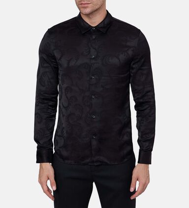 All-over Feather-print Shirt