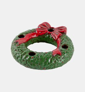 Edg Christmas-inspired Wreath 4-candles Holder, Packshot View