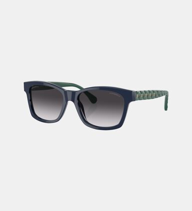 Acetate Quilted Sunglasses