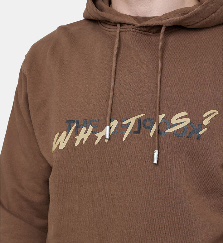 سويت شيرت قطن بطبعة وات إذ