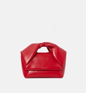 Leather Top Handle Midi Twister Bag Leather Top Handle Midi Twister Bag