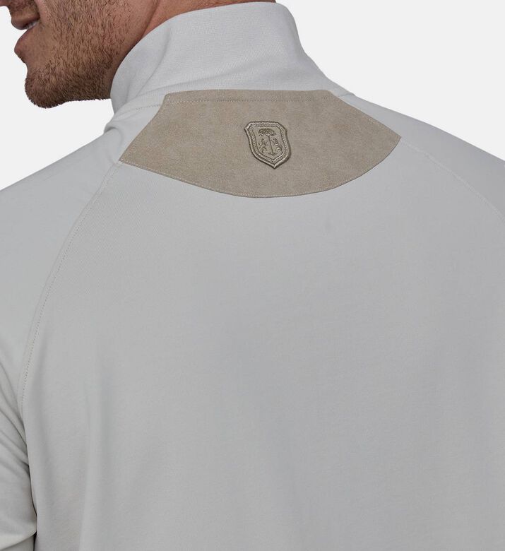 جاكيت برقبة عالية بإغلاق بسحّاب