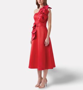 Savanna Dress Mini, Red, S, Model View