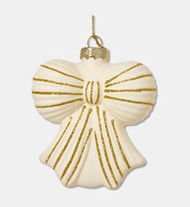 Kaemingk Ornament Bow Glass Shiny, Packshot View