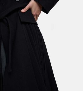 Beatrice B Double-breasted Closure Coat, Model View