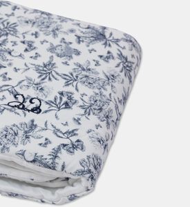 Tartine et Chocolat Reversible Baby Blanket, Blue, Packshot View