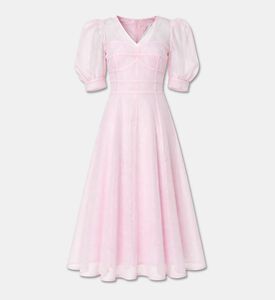 Poca and Poca Mesh Short-sleeve Midi Dress, Packshot View