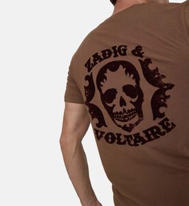 تيشيرت تومي قصير الأكمام قطن