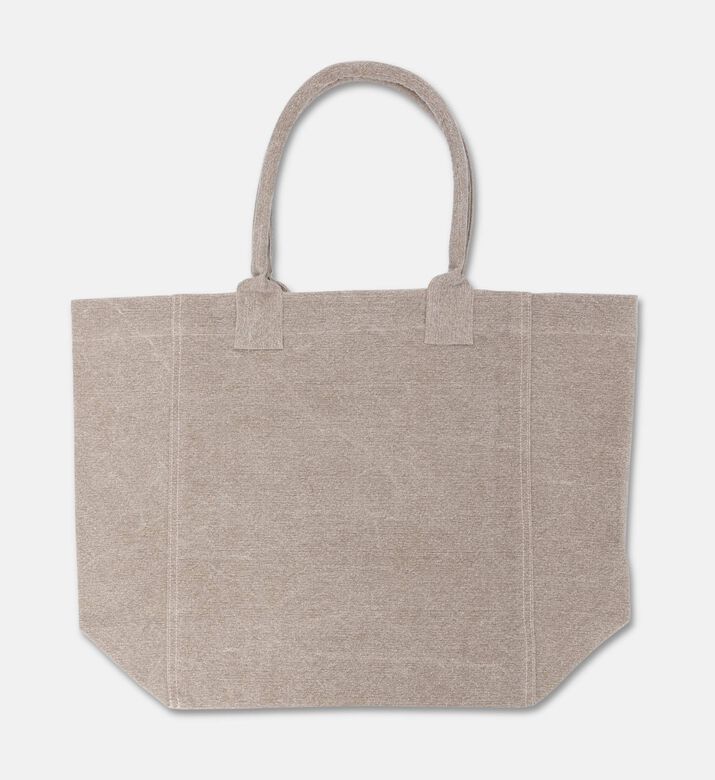 Isabel Marant Minimalist Canvas Tote Bag, Beige, Packshot View