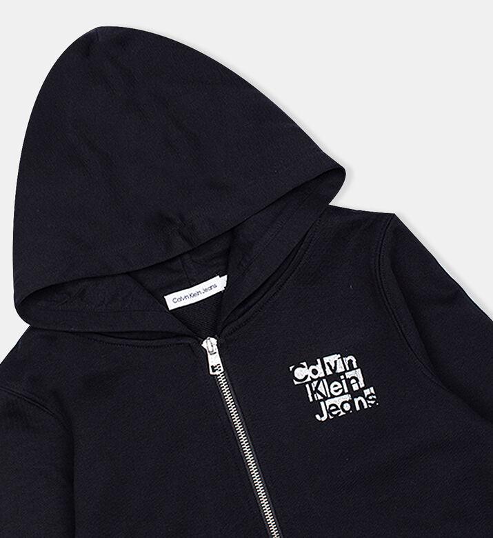 Zip-up Hooded Sweatshirt
