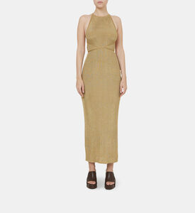 Glittery Fabric Maxi Dress Glittery Fabric Maxi Dress