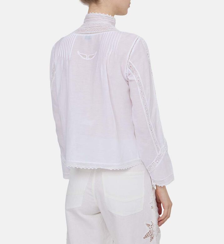 Tano High-neck Long-sleeve Shirt