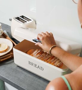 Estia Bread Box Epoque Metallic, Packshot View