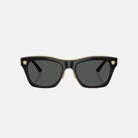 Glossy Cat-eye Frame Sunglasses 53