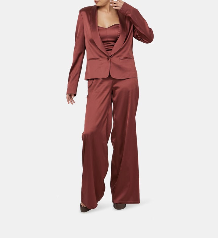 Stretch Duchesse Tuxedo Jacket Stretch Duchesse Tuxedo Jacket