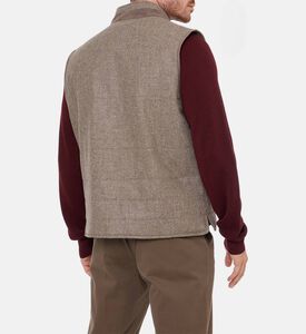 Corneliani Zip Fastening Sleeveless Vest, Model View