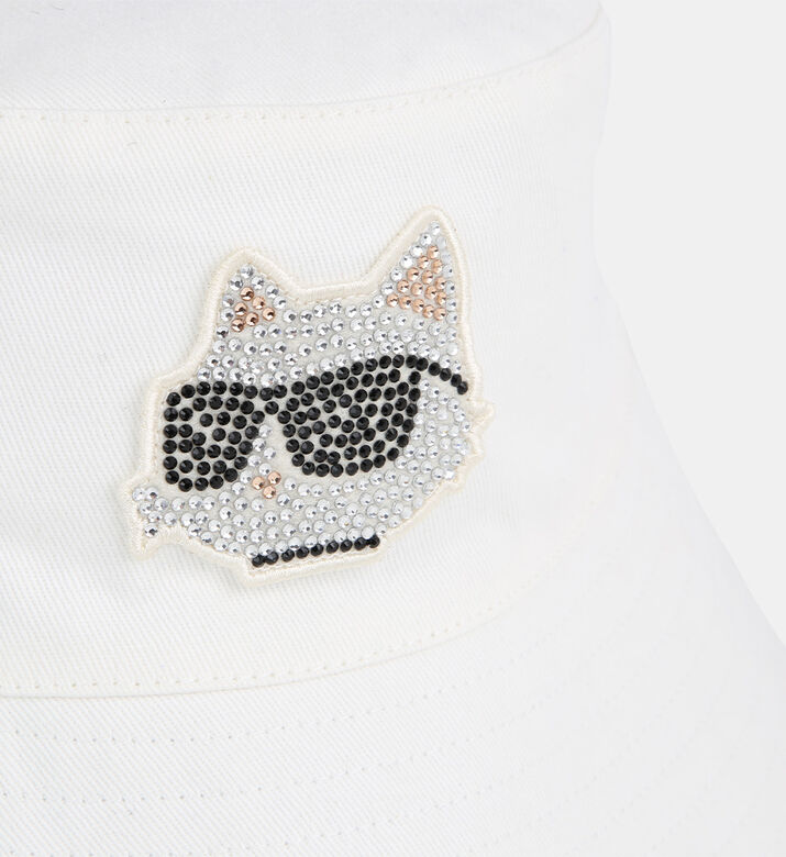Girl Choupette Strass Bucket Hat