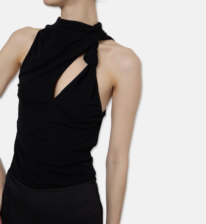 CAMILLA AND MARC Alda Cut-out Bodysuit, Model View