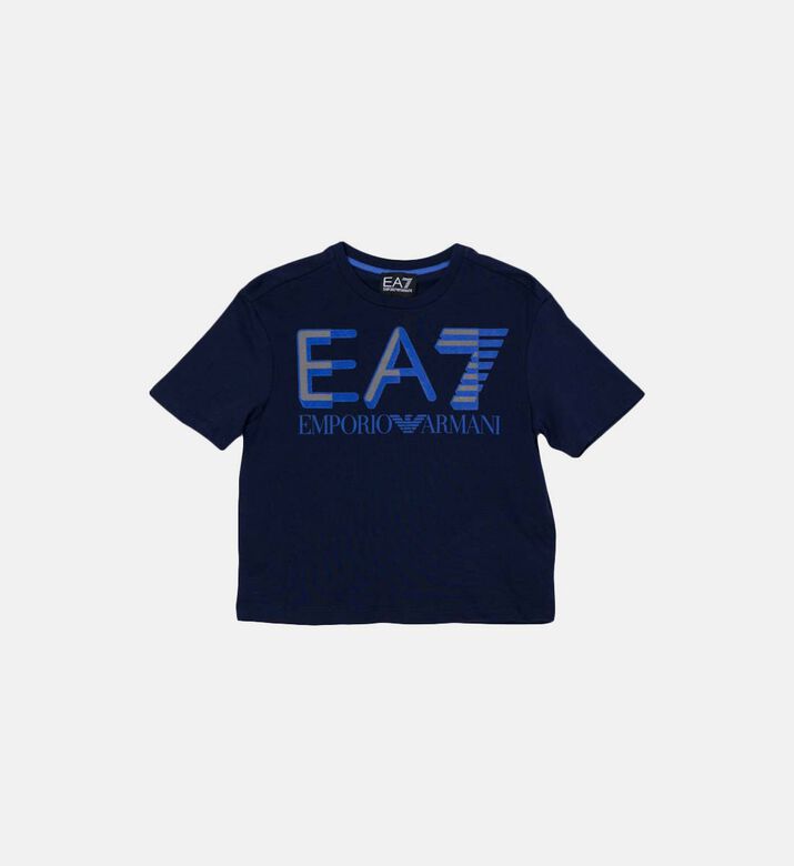 Boy Logo-printed Cotton T-shirt