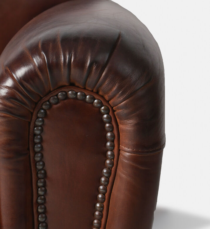 Home Deco and More Camden Leather Armchair, Packshot View