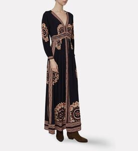 Ba and Sh Embroidered Maxi Dress, Model View