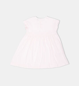 Cotton Floral-embroidery Dress